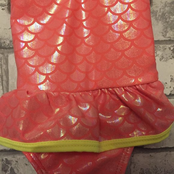 Floatimini Mermaid Petal One Piece Swimsuit 24 M - Picture 3 of 5